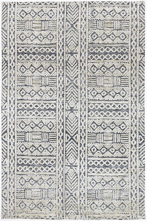 Amritsar Glenroy Blue Tribal Rug