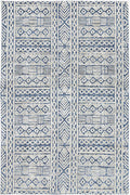 Amritsar Glenroy Navy Tribal Rug