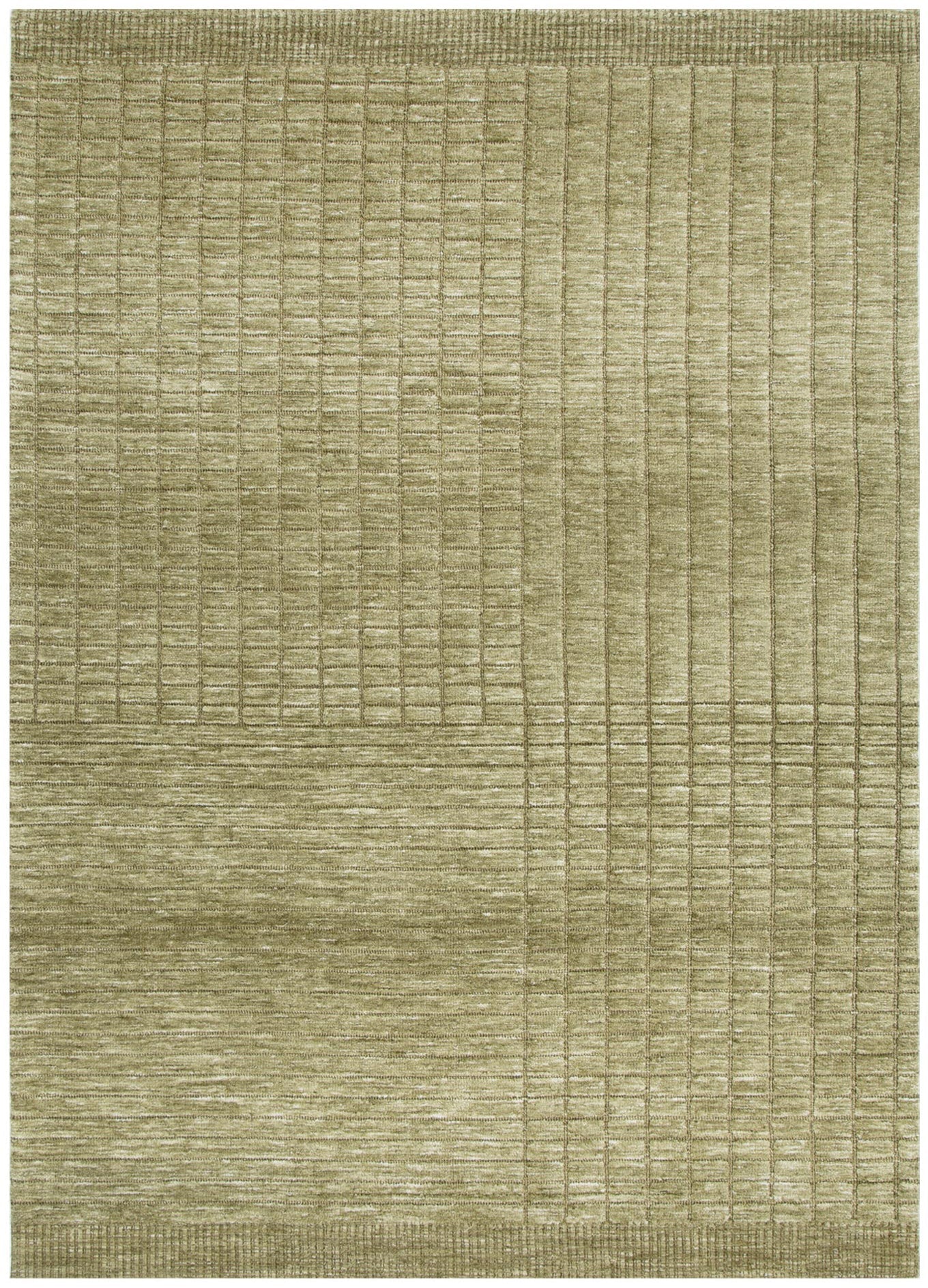 Canyon Green Carved Rug - CANYON02