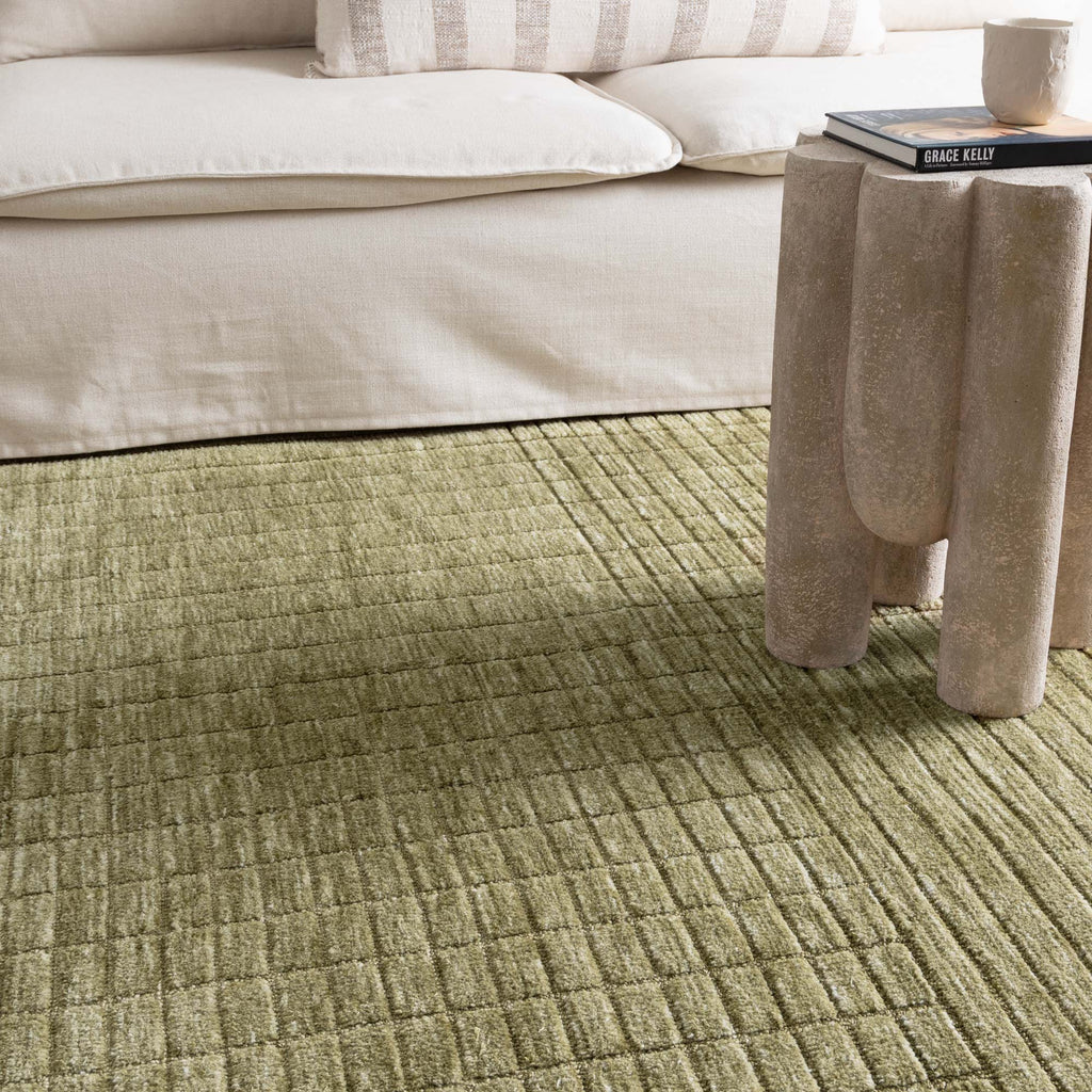 Canyon Green Carved Rug - CANYON02
