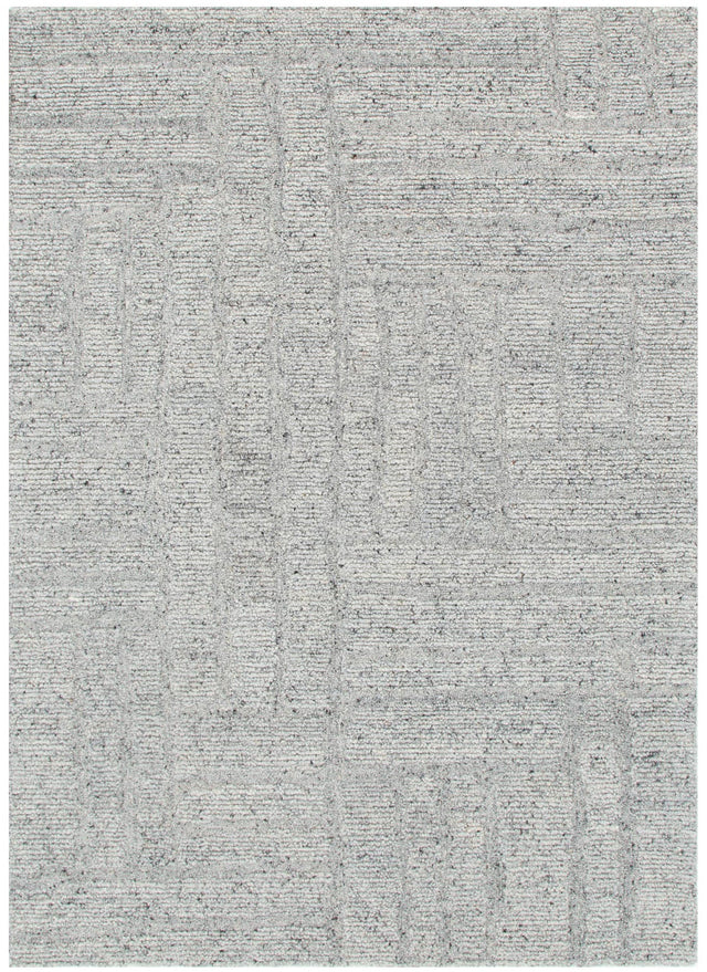Serenade Grey Modern Wool Rug