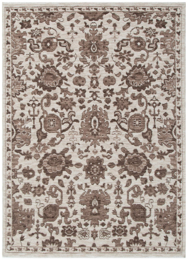 Skyline Ivory Brown Traditional Rug H107