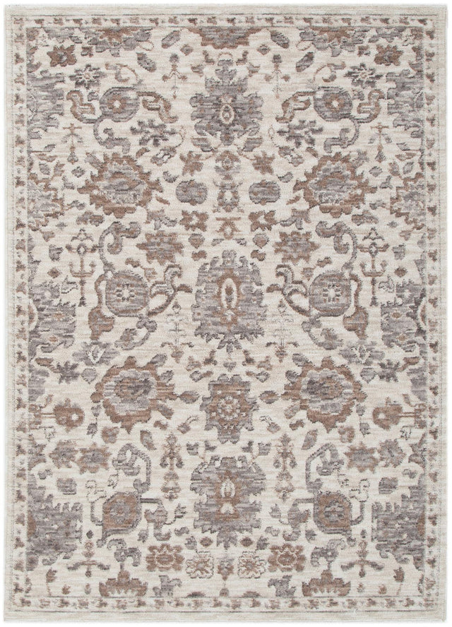 Skyline Grey Beige Traditional Rug H108