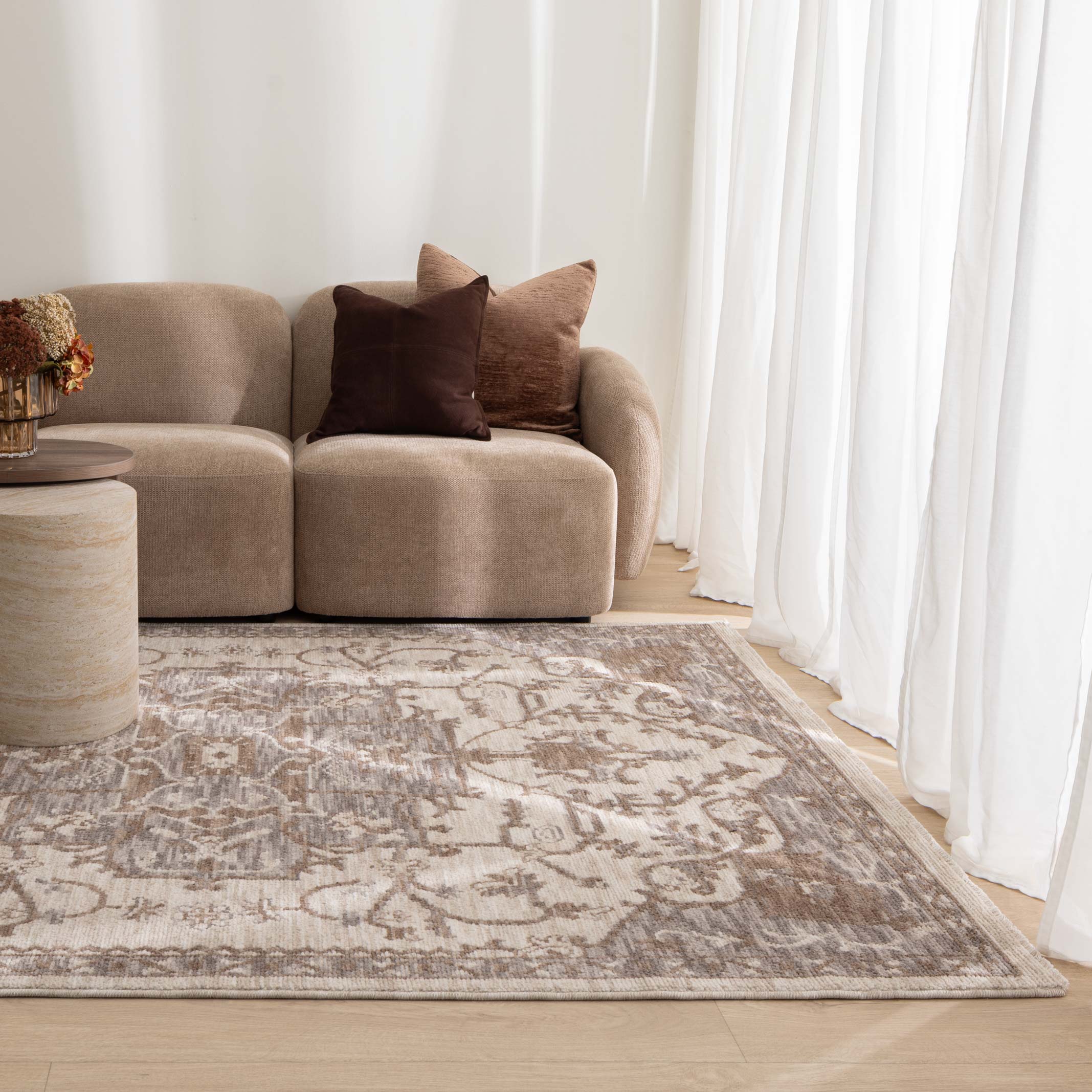 Horizon Ivory Medallion Rug H115