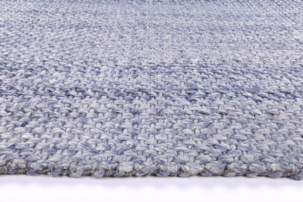 Harlow Chignon Blue Wool Blend Rug