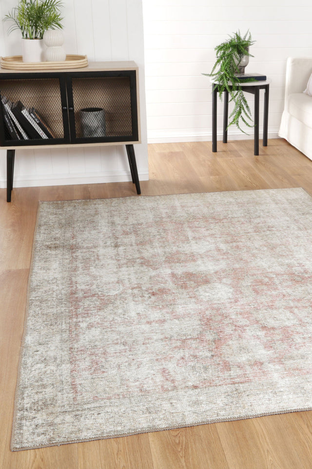 Home Craft Carmella Blush Machine Washable Rug