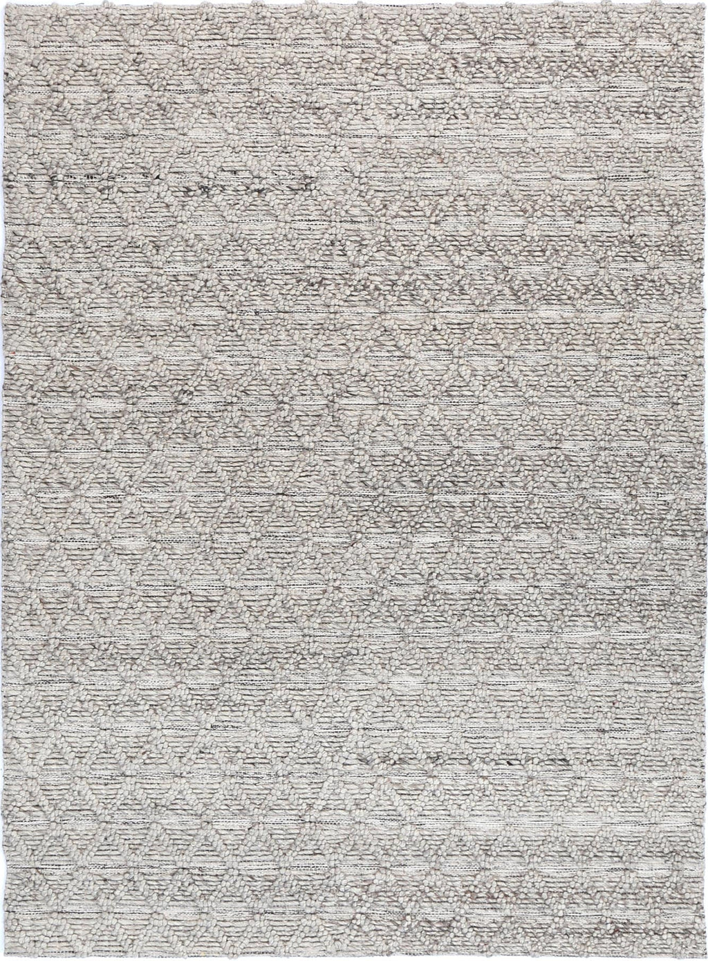 Himalaya Mosaic Tribal Ash Wool Rug