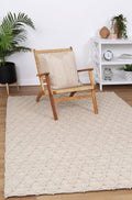 Himalaya Mosaic Tribal Natural Wool Rug