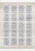 Inca Cuczo Blue Contemporary Rug