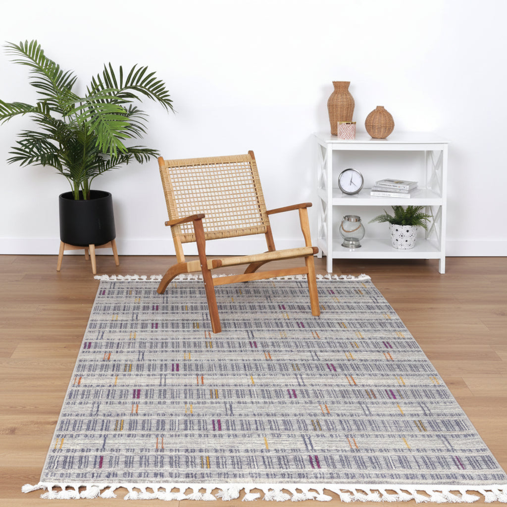 Inca Tilcara Blue Contemporary Rug