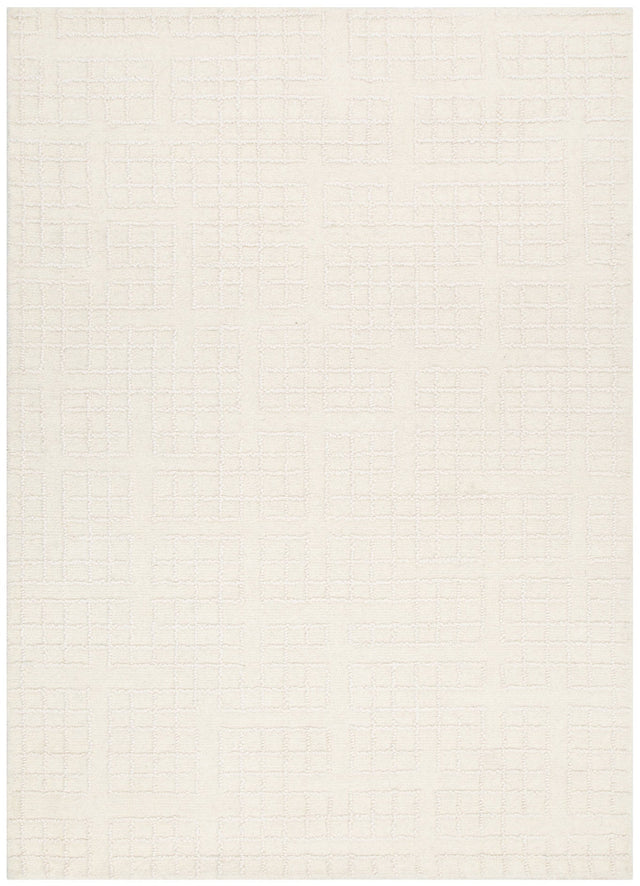 Marasco Ivory Knitted Wool Rug