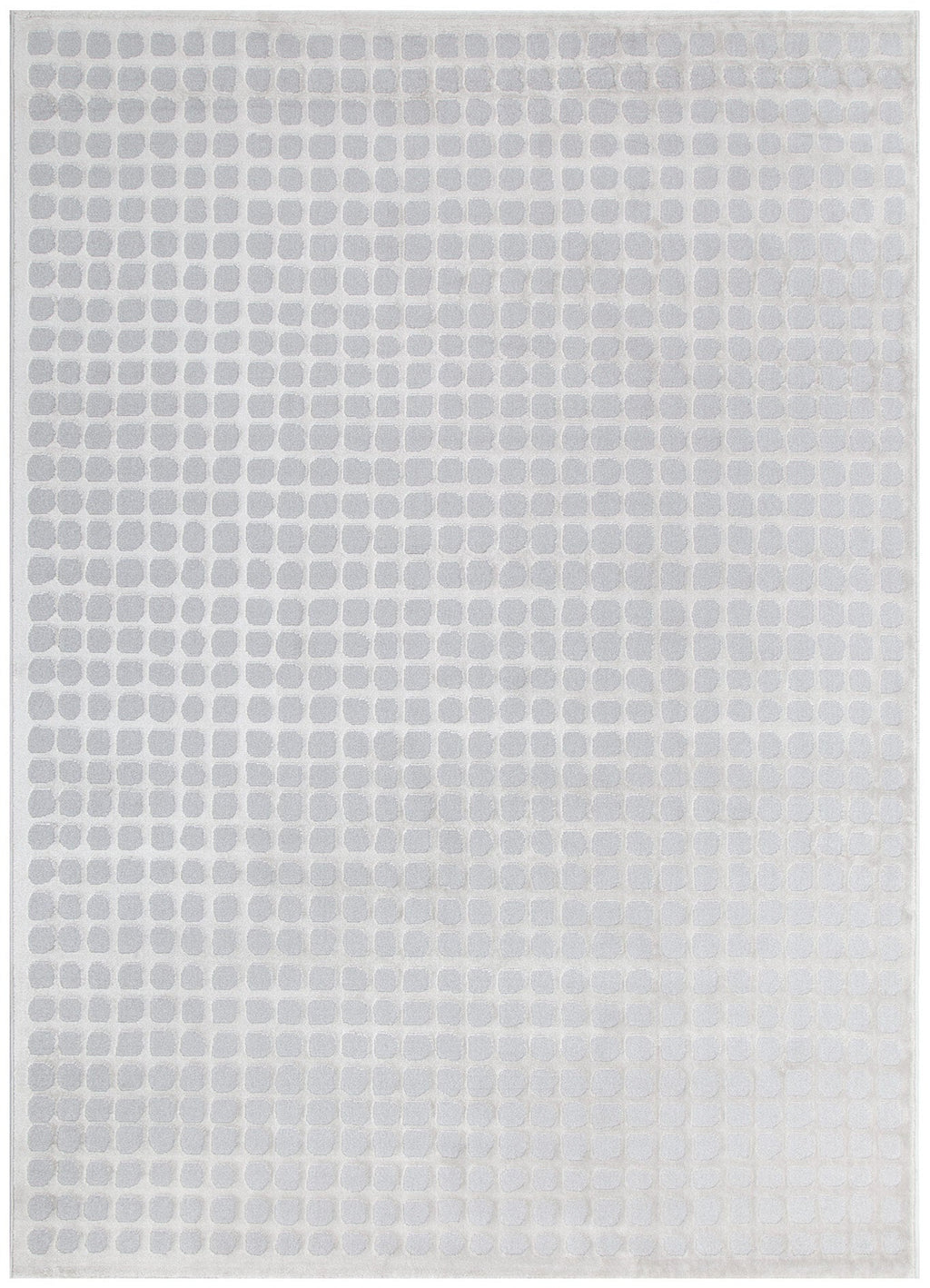 Jade Geometric Shapes Grey Rug - JADE006