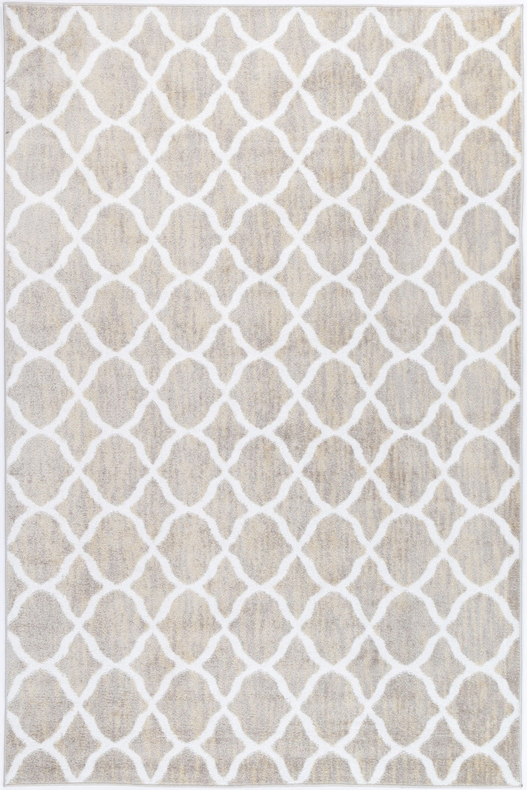 Kimberley Repeat Latte Contemporary Rug