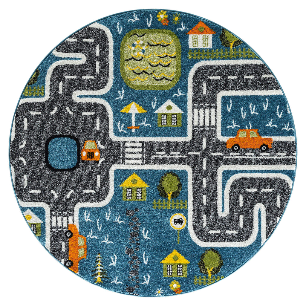 Kidsville 574 Blue Round