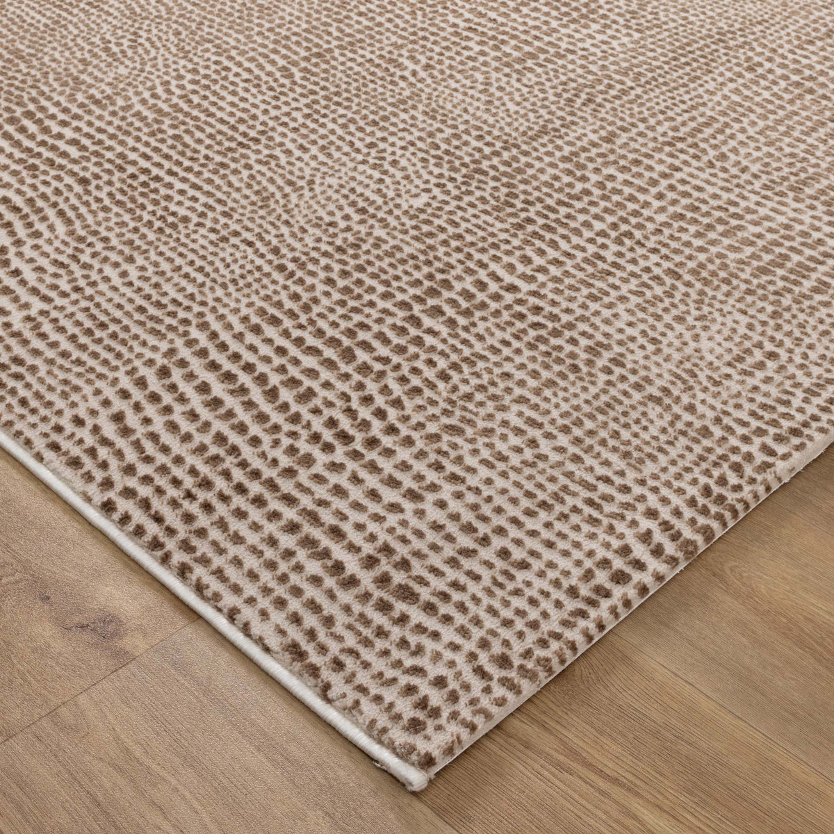 Kara Cobblestone Brown Beige Rug