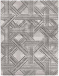 Legend Hermes Geometric Grey Rug