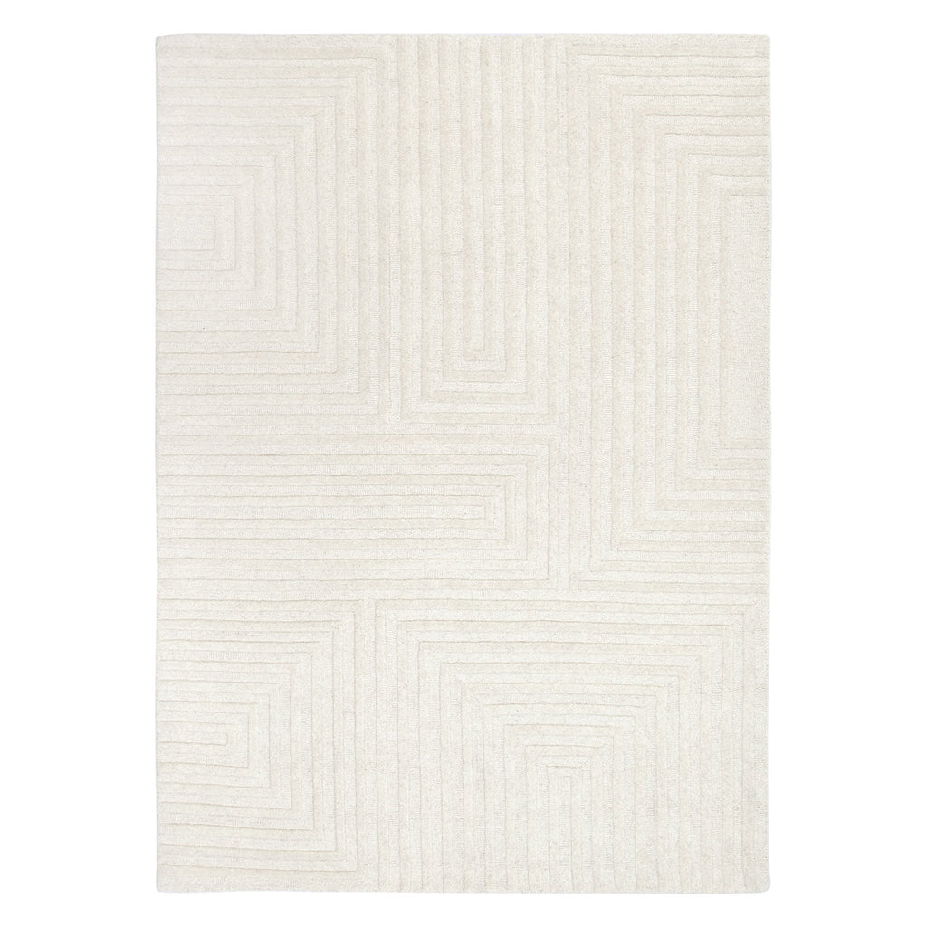 Les Nomades Felix Cream Wool Rug