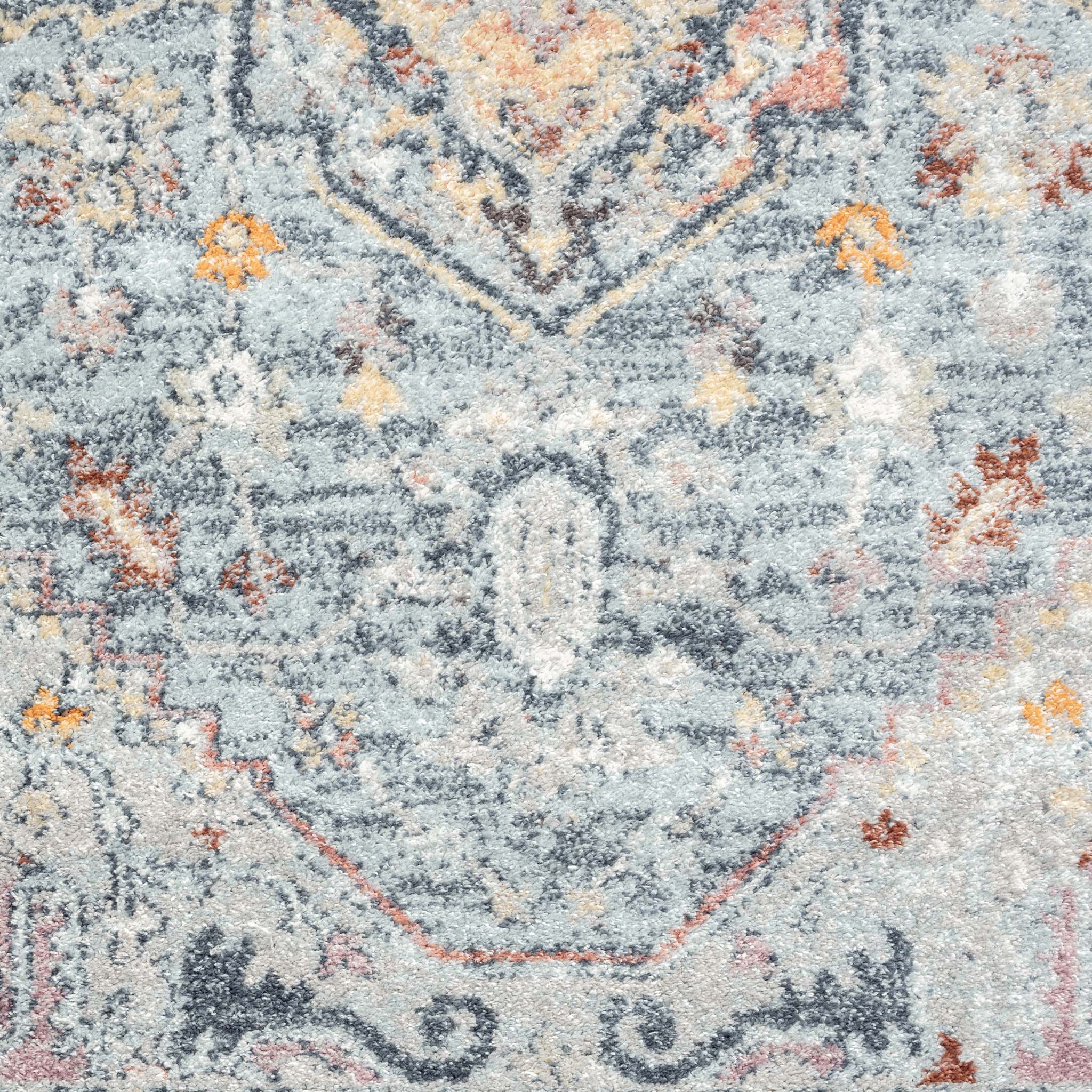 Luna 7404 Blue Hallway Runner