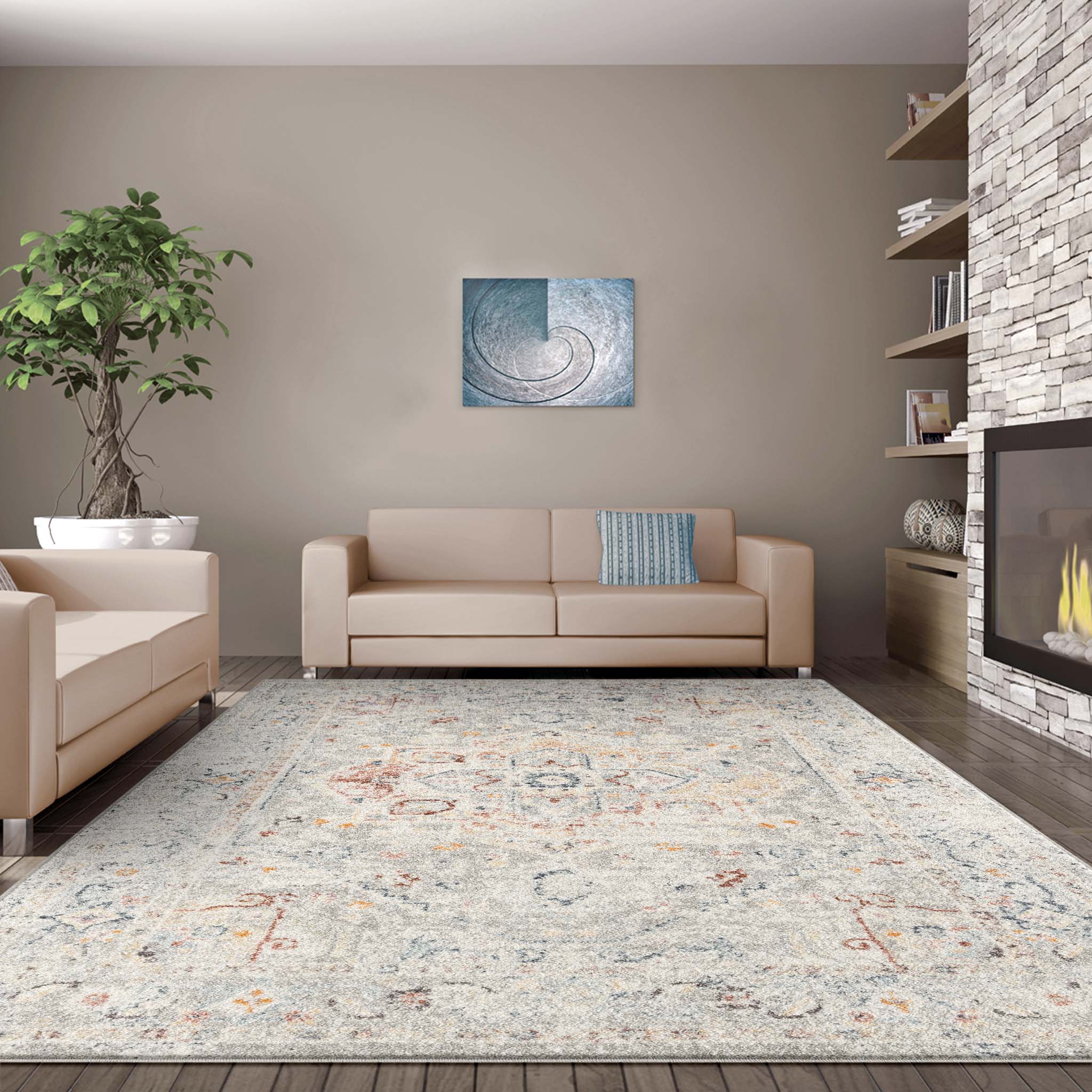 Luna 7406 Lt Grey