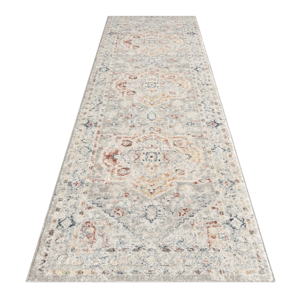 Luna 7406 Lt Grey Hallway Runner