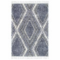 Mansour Harlequin Blue Geomteric Rug