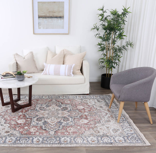 Savannah Patchwork Multi Traditional Soft Rug
