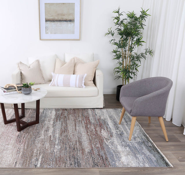Savannah Hormuz Multi Abstract Soft Rug