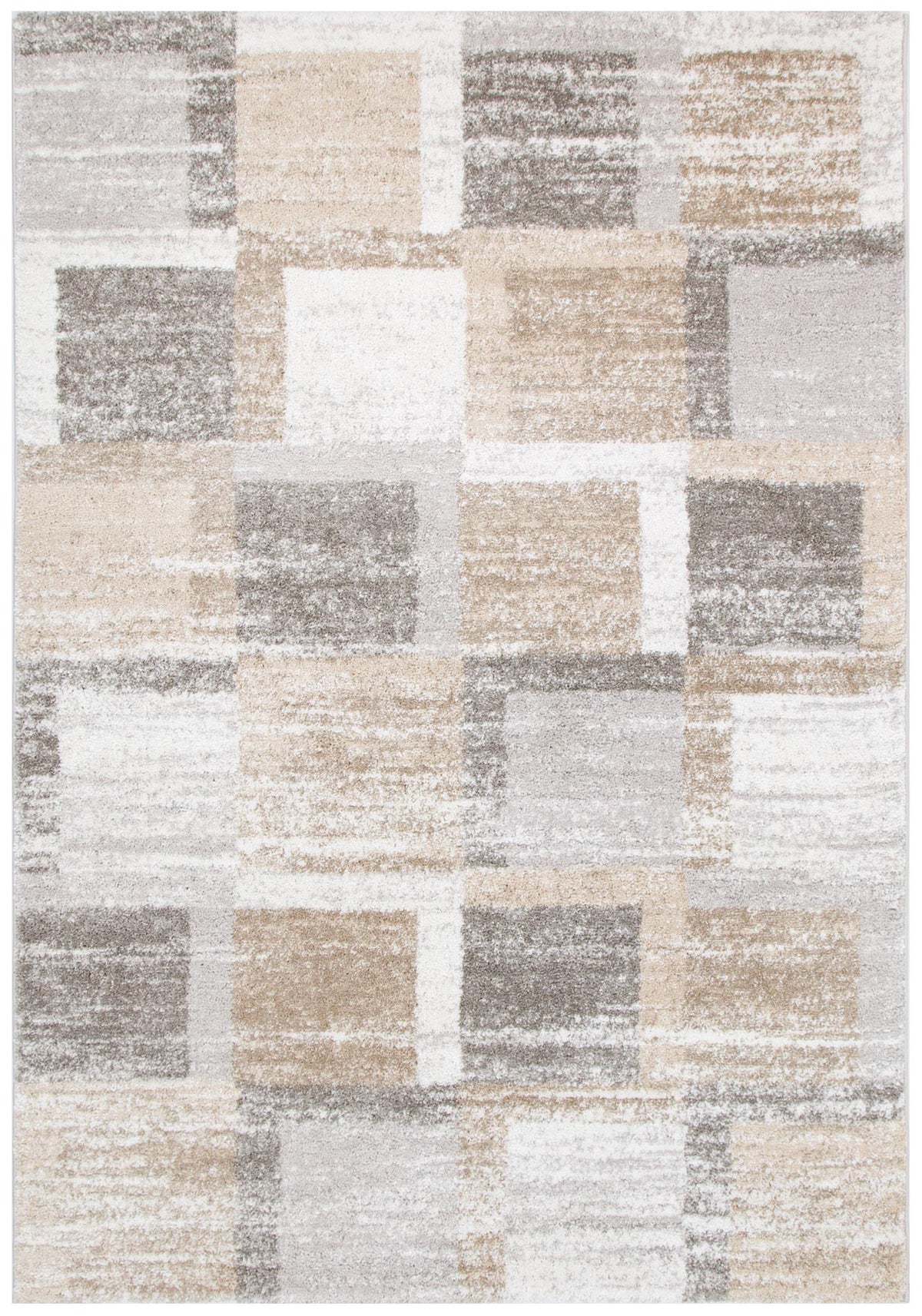 Nolita Squares Neutral Rug - N001