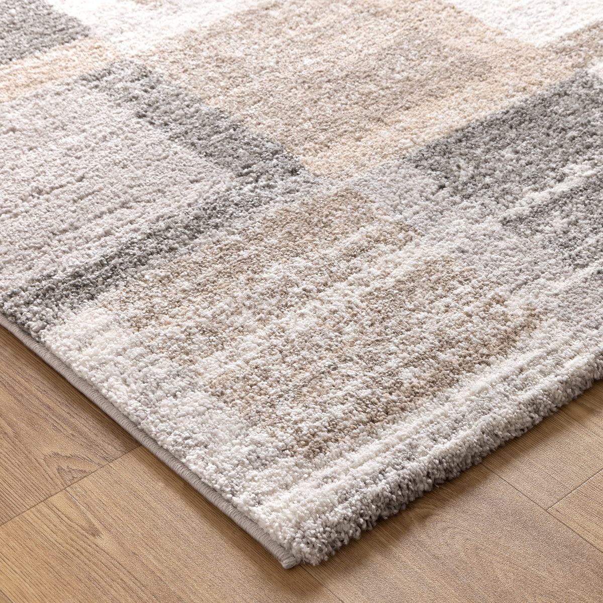 Nolita Squares Neutral Rug - N001