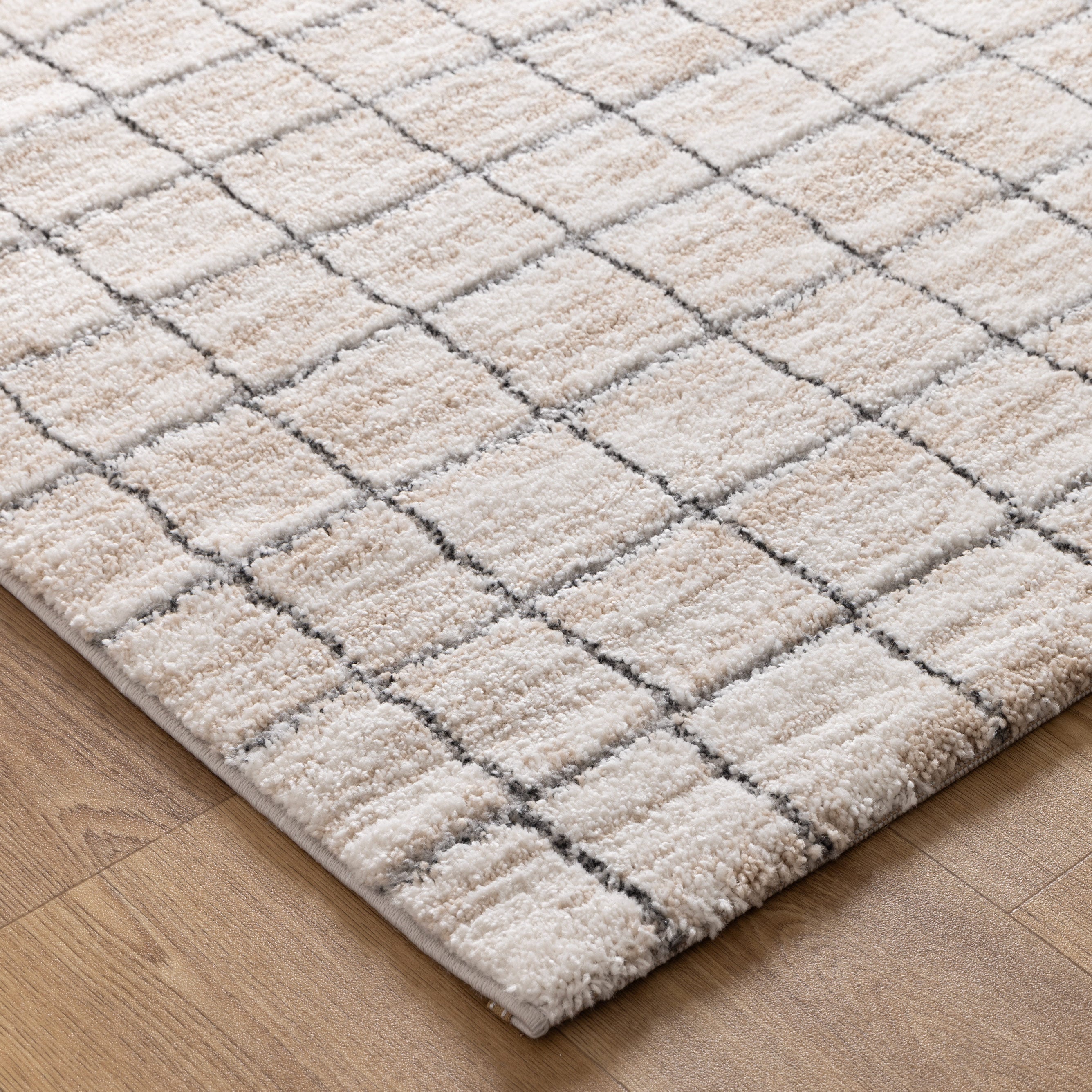 Nola Clean Lines Neutral Rug - N004