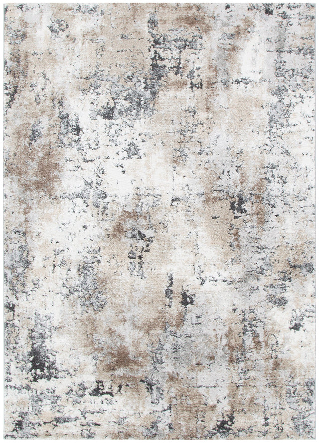 Nolita Abstract Grey Beige Rug - N006