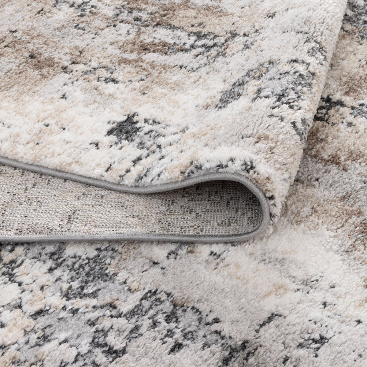 Nolita Abstract Grey Beige Rug - N006