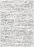 Nola Canvas Abstract Grey Rug - N008