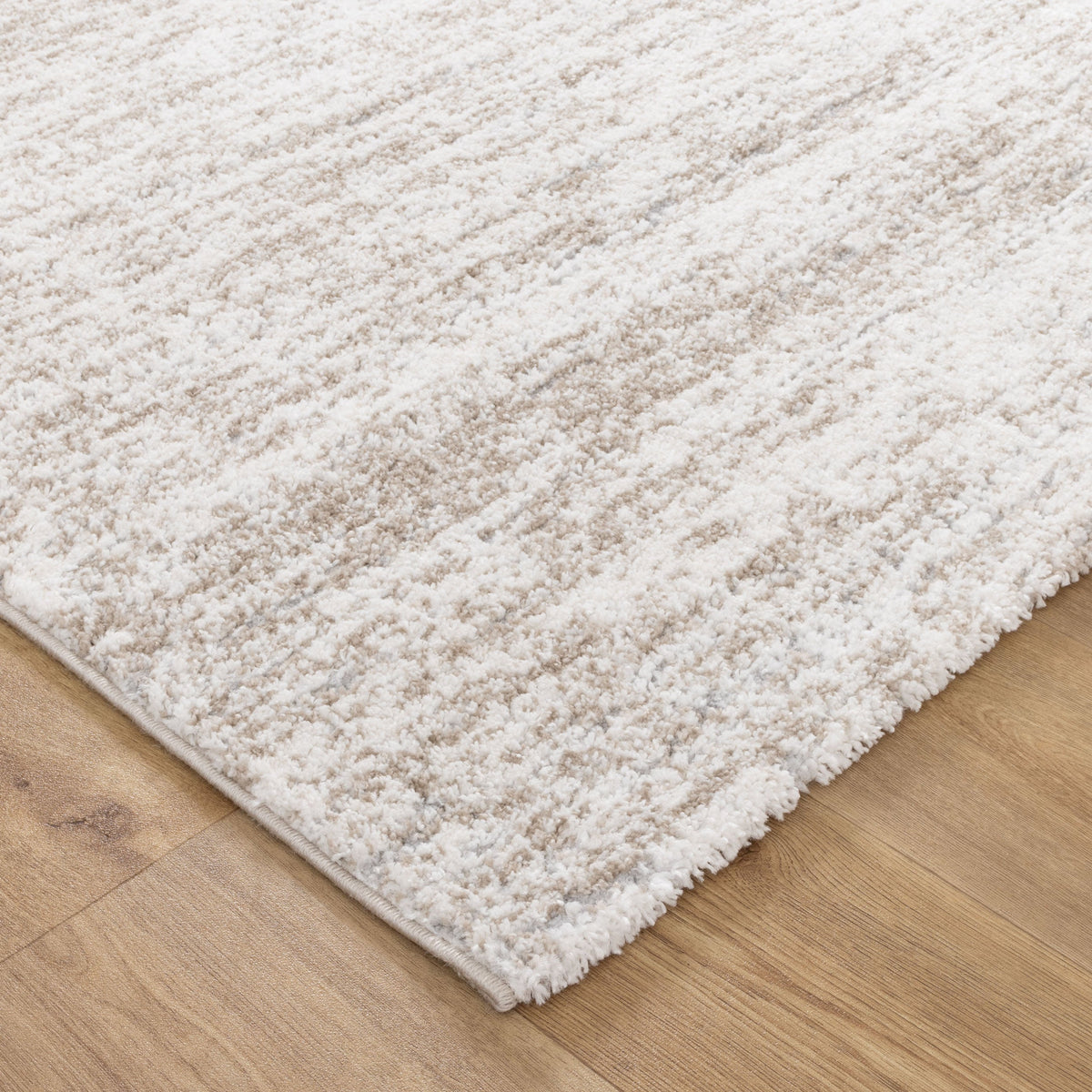 Nolita Canvas Abstract Beige Rug - N009
