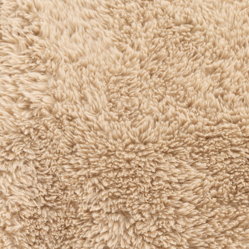 Lyla Machine Washable Shaggy Natural Runner