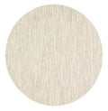 Nordic Brown Reversible Wool Round Rug