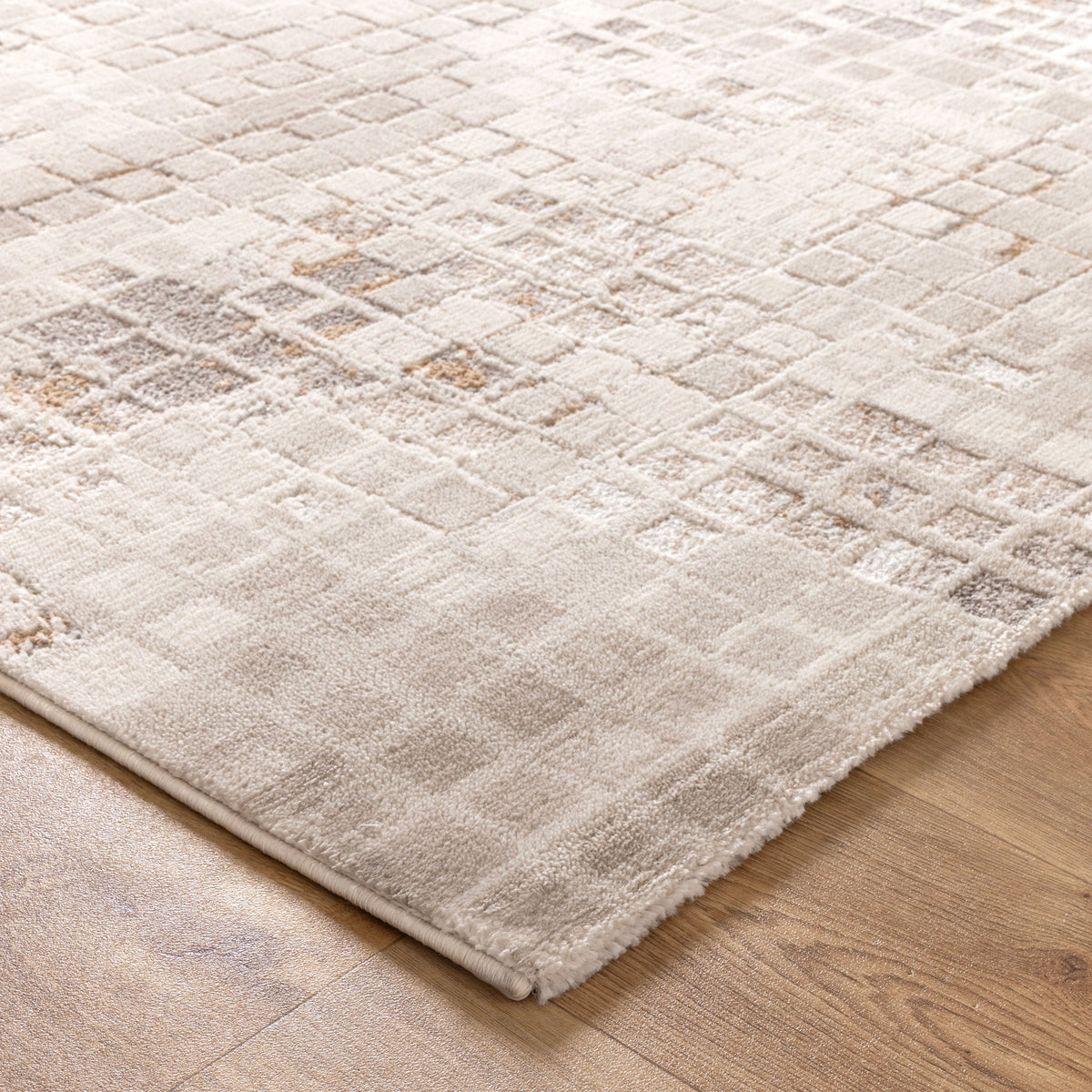 Pierre Cardin Marina Matrix Beige Rug