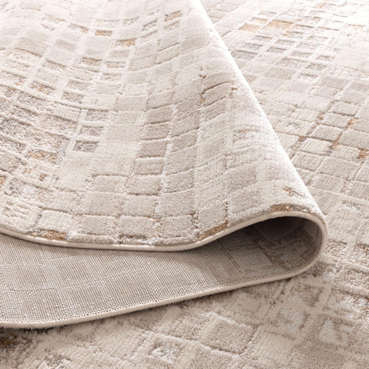 Pierre Cardin Marina Matrix Beige Rug