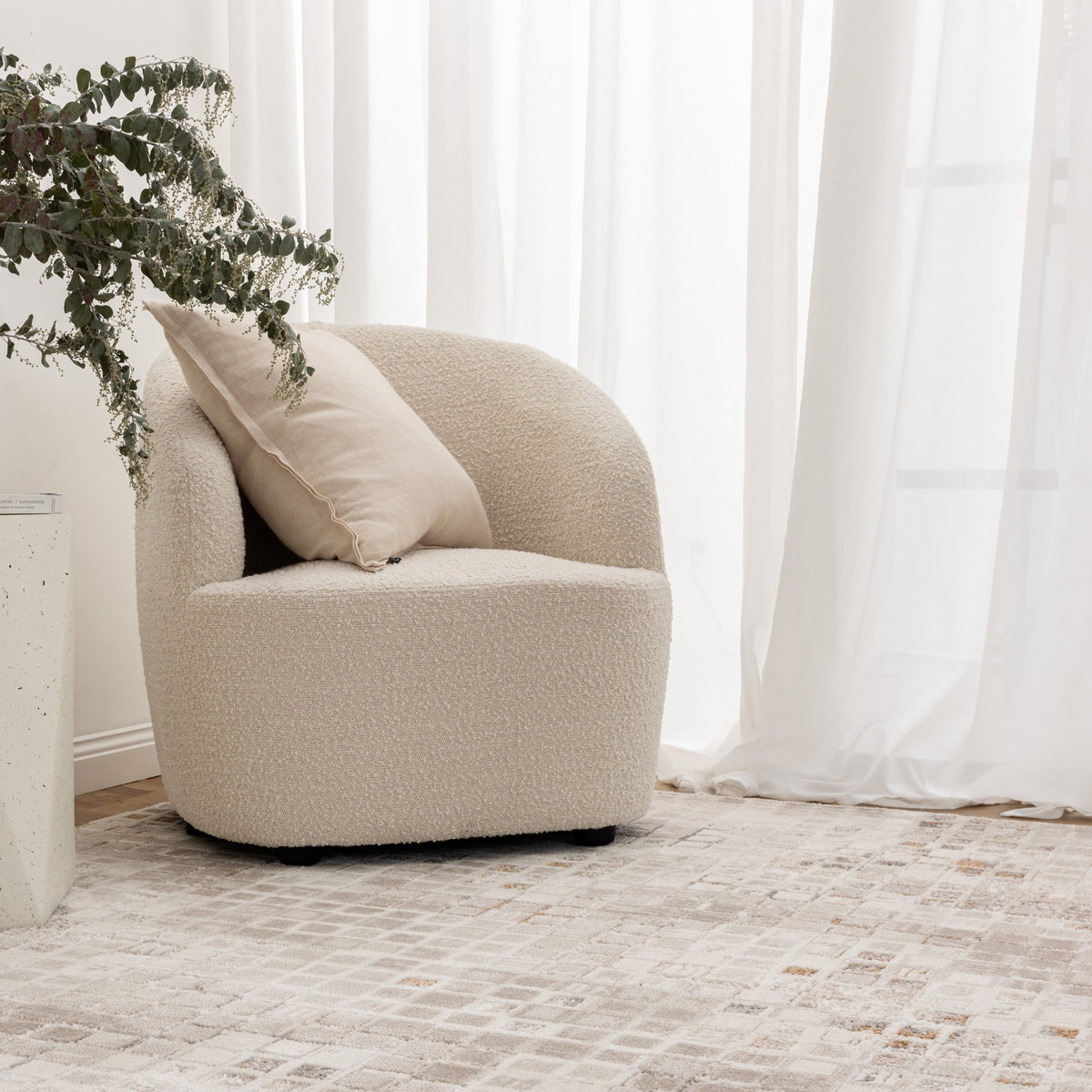 Pierre Cardin Marina Matrix Beige Rug