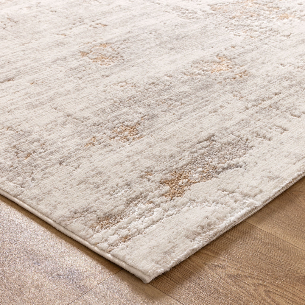 Pierre Cardin Ocean Abstract Beige Rug