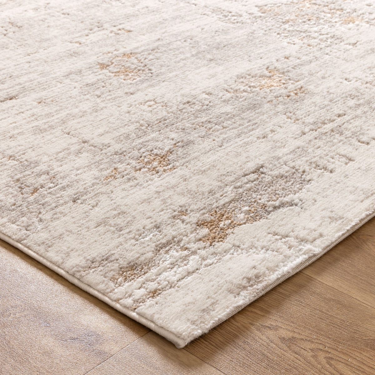 Pierre Cardin Marina Abstract Beige Rug