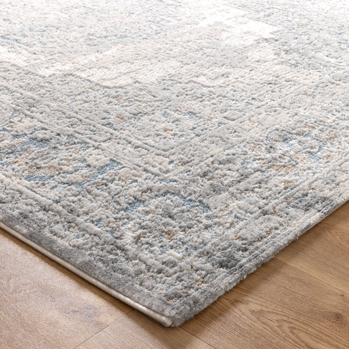 Pierre Cardin Marina Medallion Blue Rug