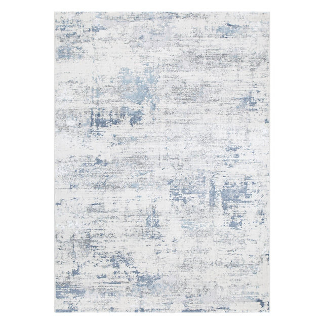 Pierre Cardin Marina Abstract Blue Rug