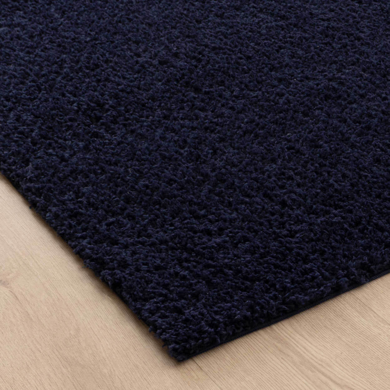 Lune Shaggy Navy Rug