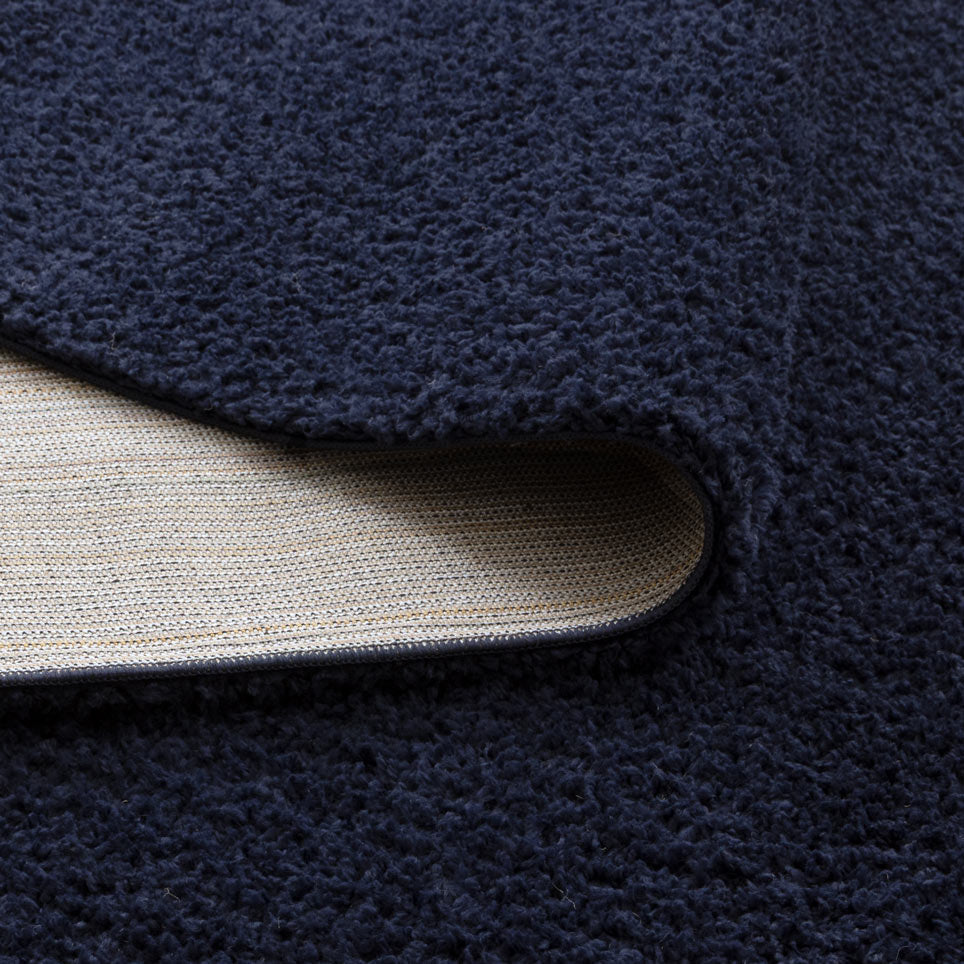 Lune Shaggy Navy Rug