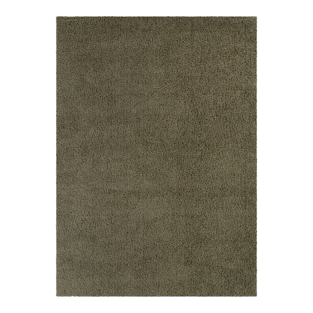 Lune Shaggy Olive Green Rug