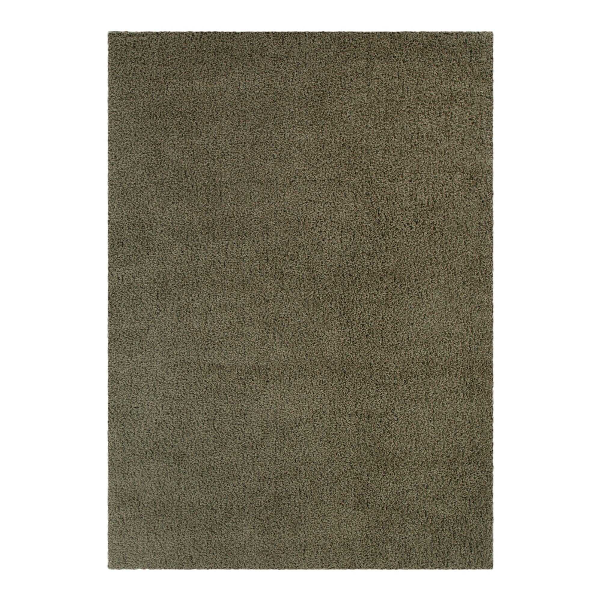 Lune Shaggy Olive Green Rug