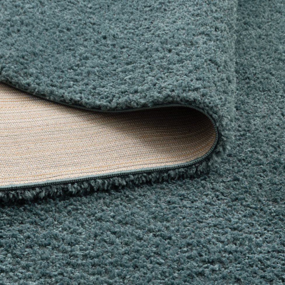 Lune Shaggy Teal Rug