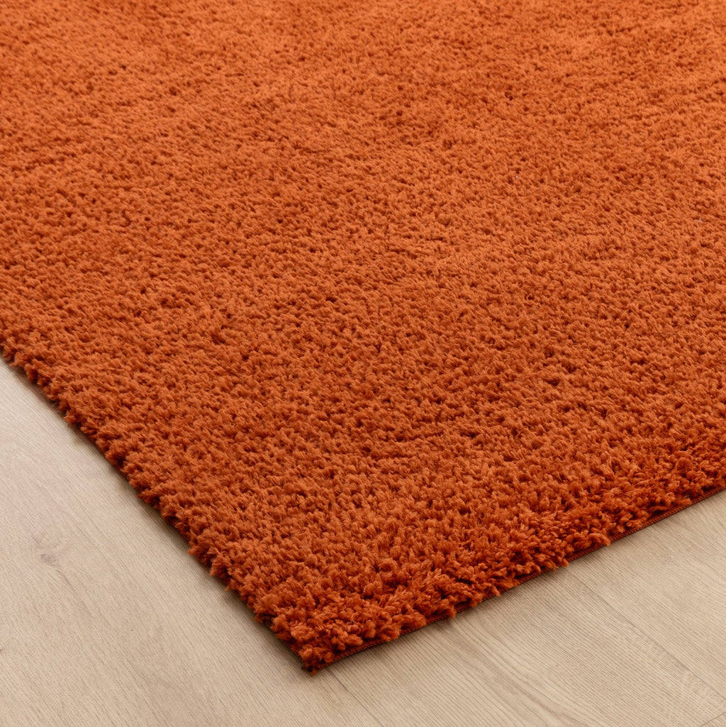 Lune Shaggy Terracotta Rug