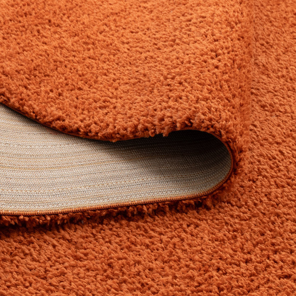 Lune Shaggy Terracotta Rug